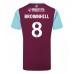 Burnley Josh Brownhill #8 Hjemmedrakt 2024-25 Kortermet